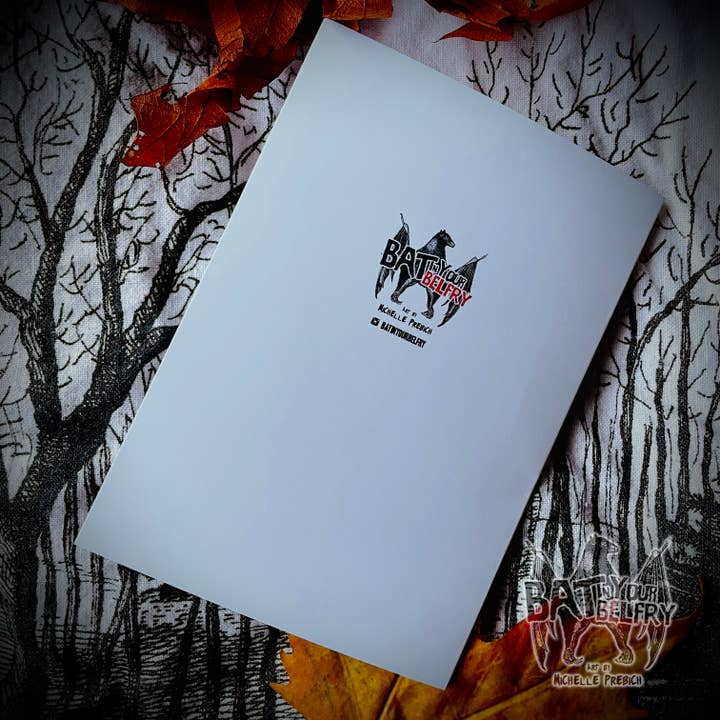 Bat In Your Belfry - Wholesale Christmas Card - Krampus and Children Christmas Card