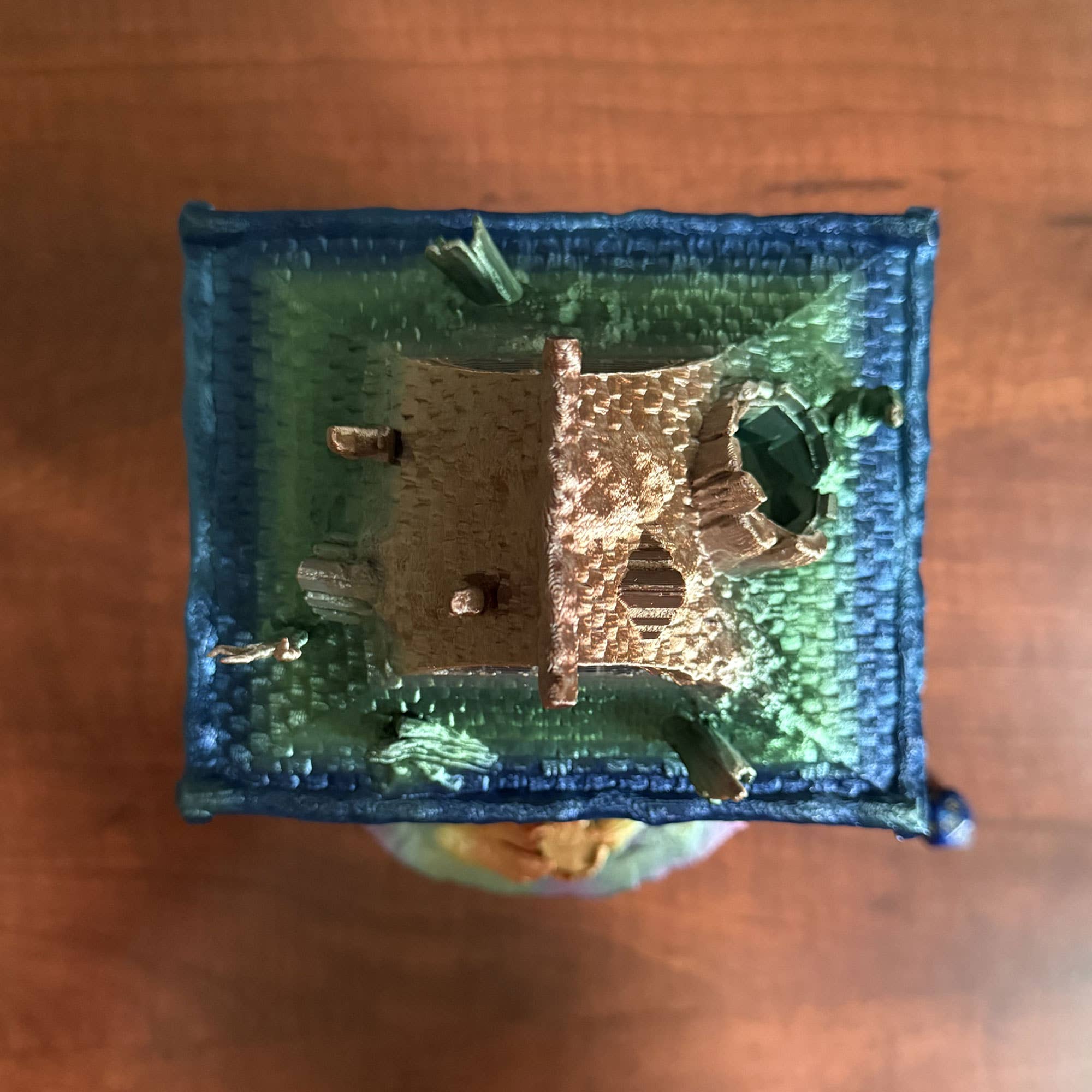 American Carver LLC - Wholesale Dice - Baba Yaga Hut Dice Tower | TTRPG, D&D, Pathfinder, CoC5