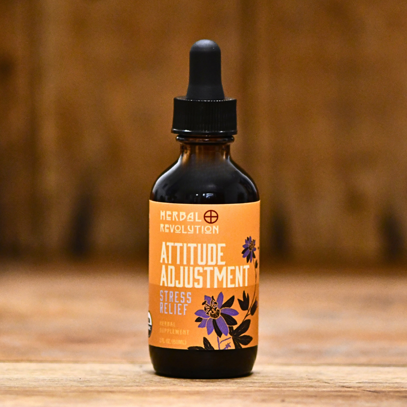 Herbal Revolution Farm + Apothecary - Wholesale Tincture - Attitude Adjustment: Stress & Anxiety Relief Elixir 3