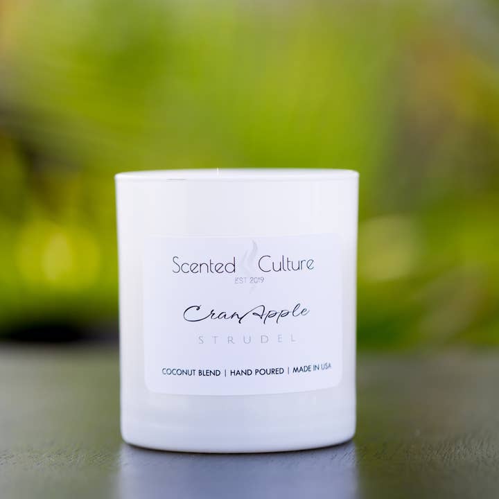 Scented Culture - Wholesale Jar/Filled Candle - Cran-Apple Strudel1