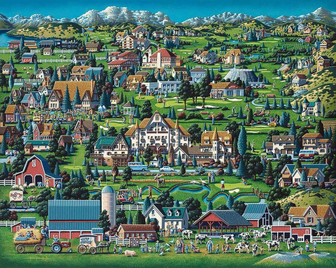 Boardwalk Puzzle Company - Wholesale Puzzle - Adult - Midway - Personal Puzzle - 210 Piece1