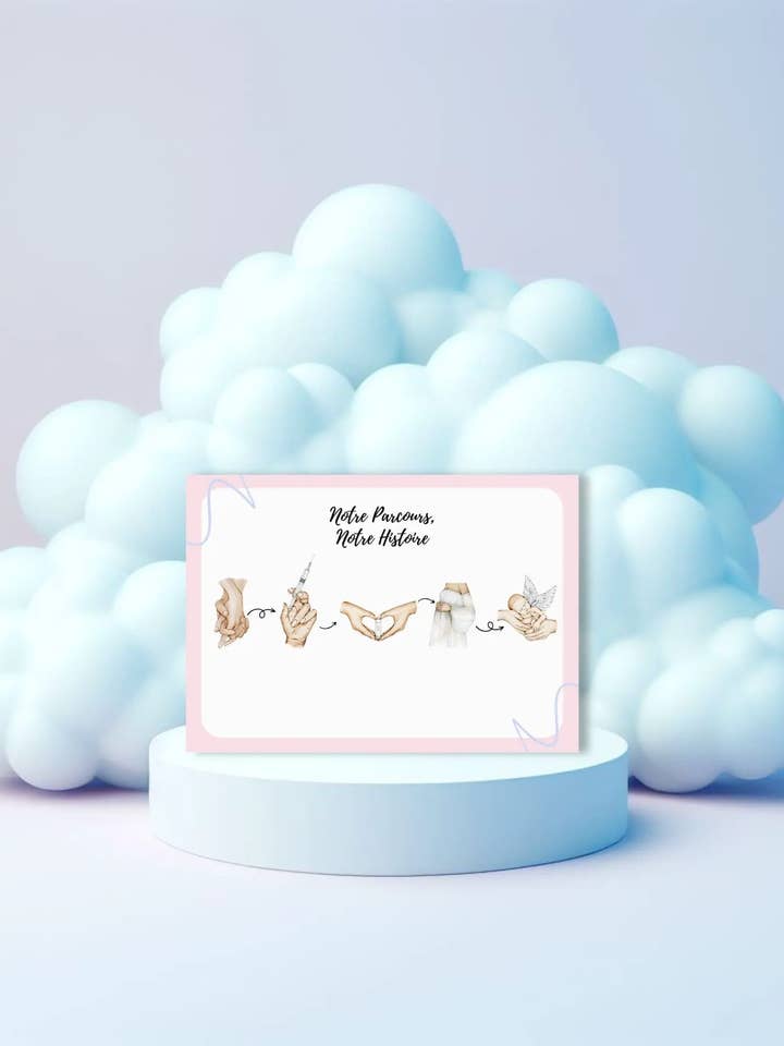 Bebé anjo: O cartaz percorre PMA de uma família em luto por atacado de Modani Paris