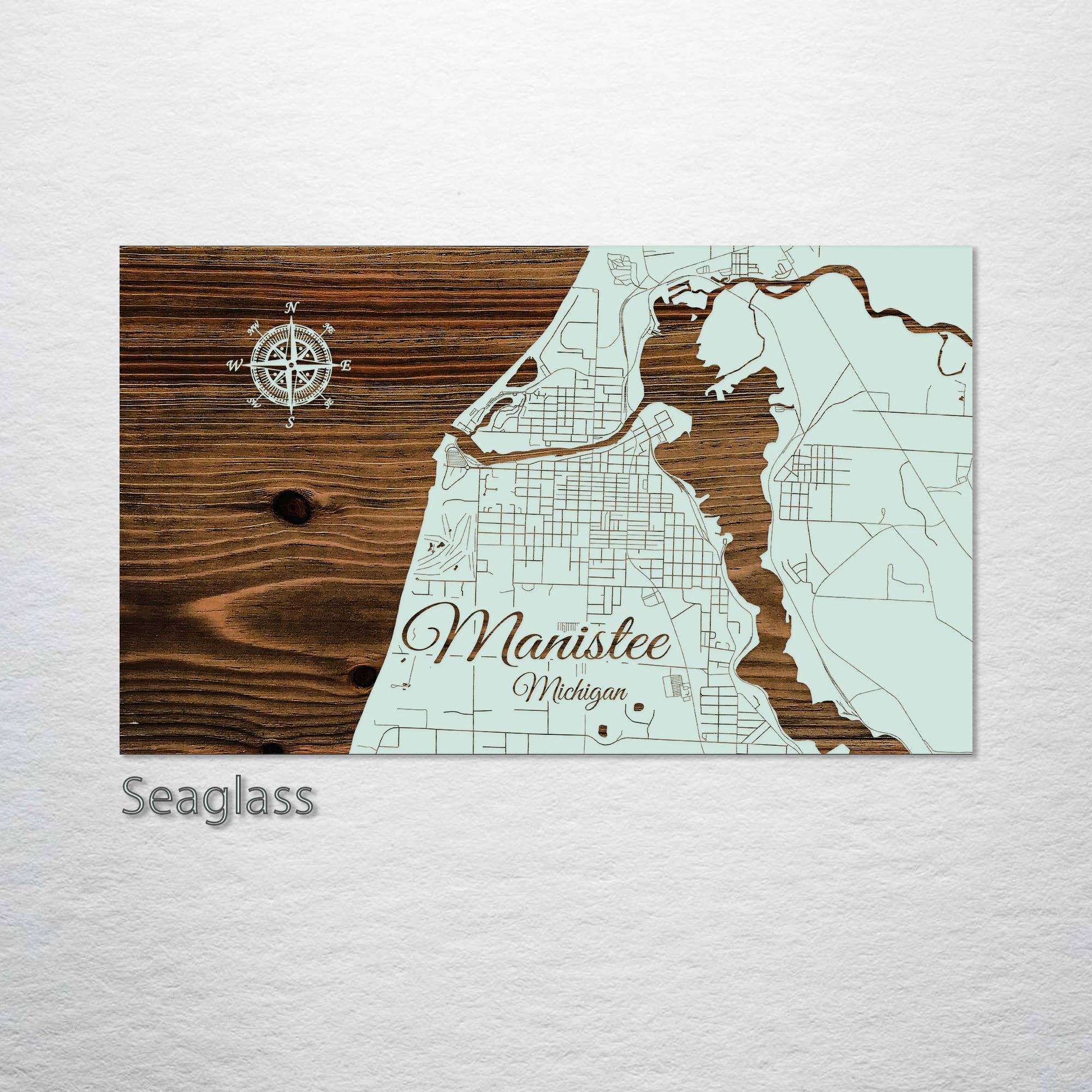 Fire & Pine - Wholesale Map - Michigan: Manistee  Street Map5