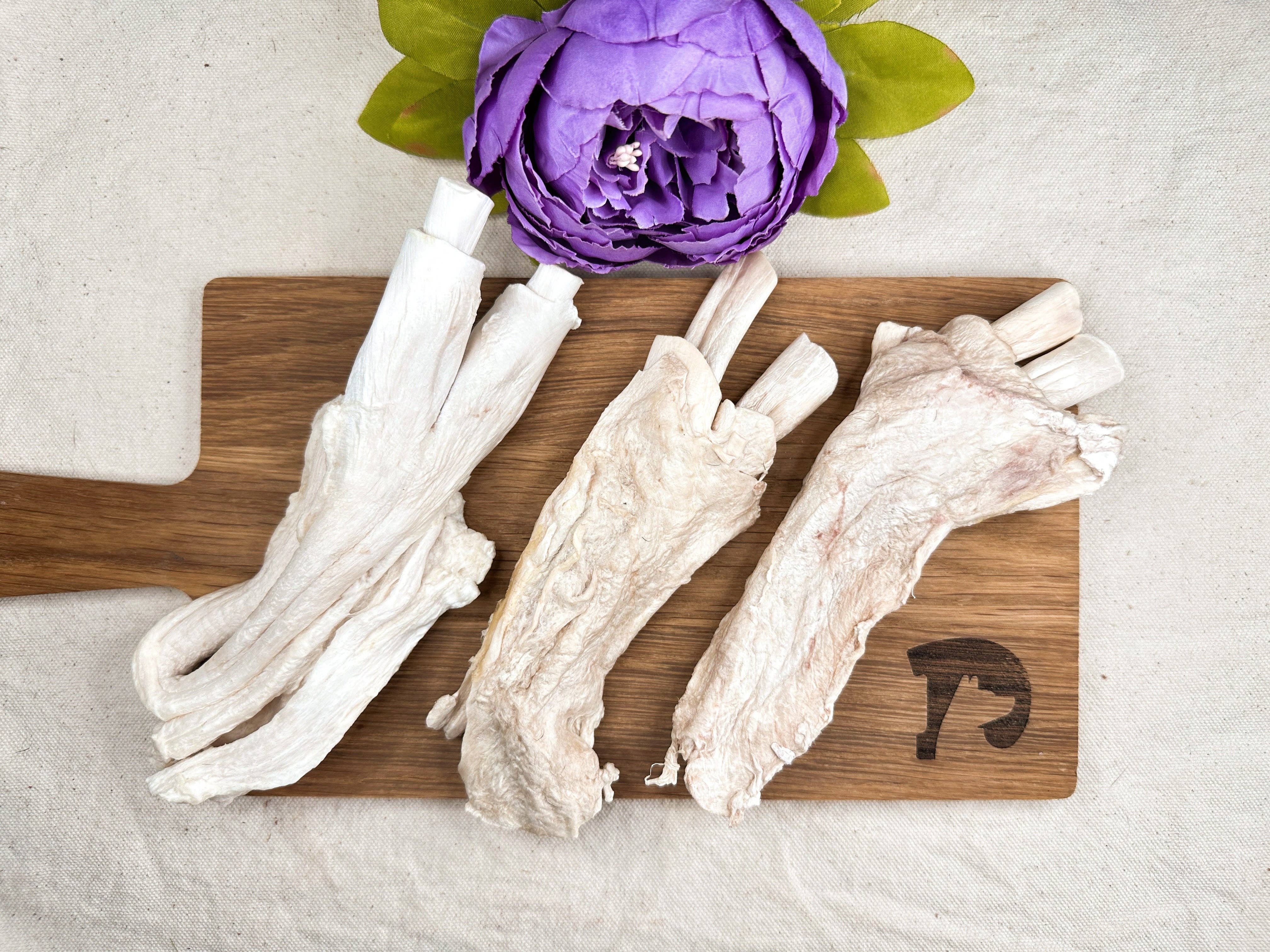 Droolicious - Vente Friandises – chien - Tendon de bœuf lyophilisé (entier)1