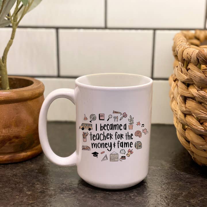 swaygirls - Vente Tasse à café - Mug à café pour enseignant | Cadeau professeur | Cadeaux drôles pour enseignants9