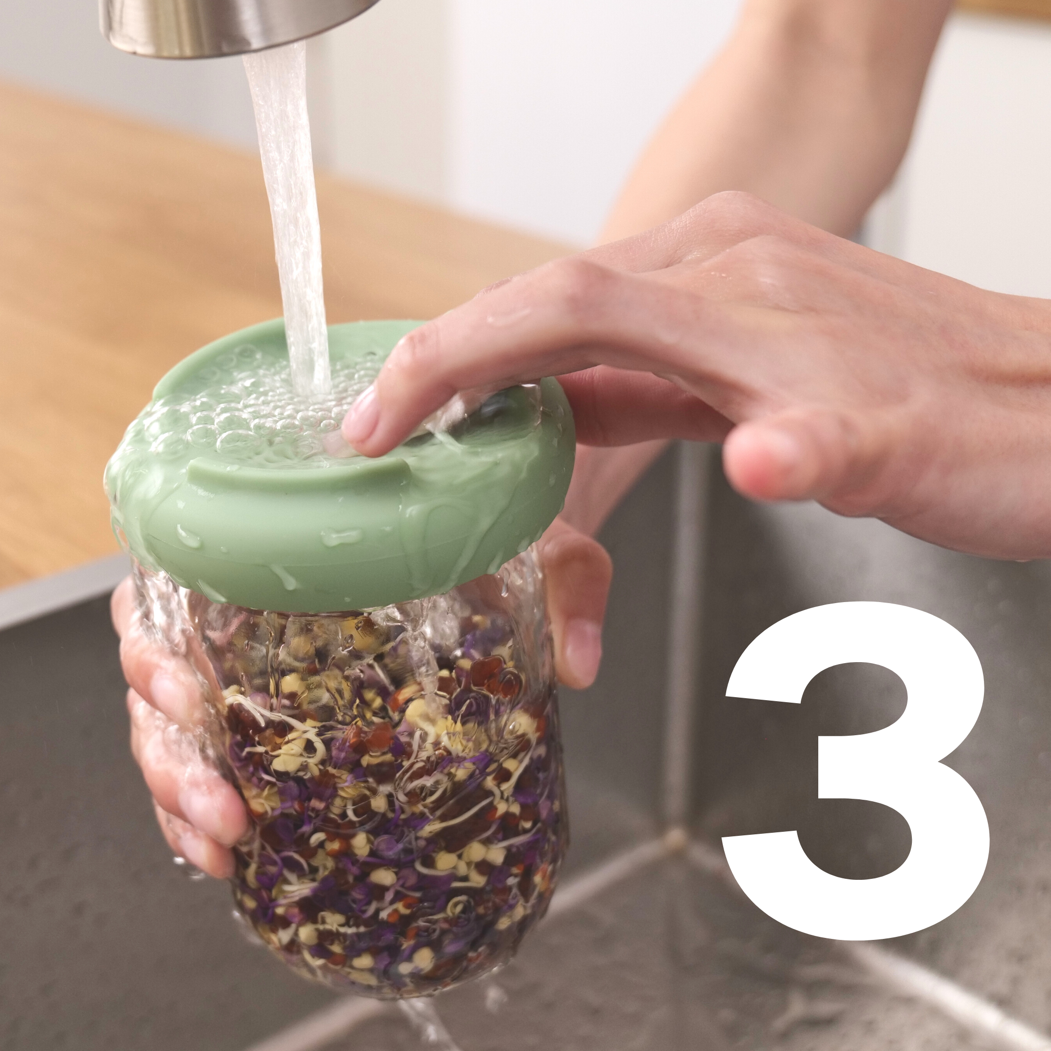 Eco warehouse - Wholesale Kitchen Tool/Gadget - Sprout Huggers ® Sage Green7