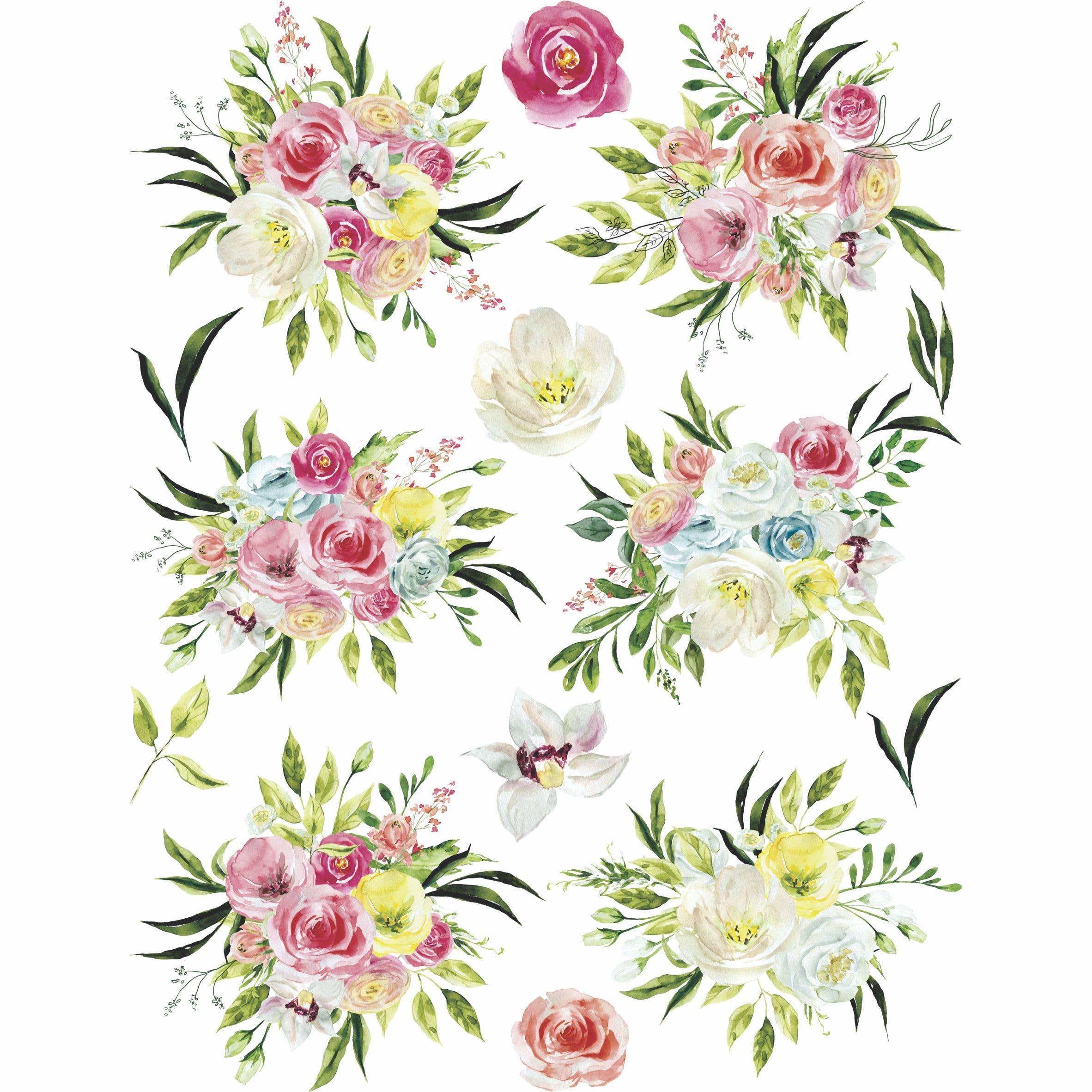 Craft Kreatively - Vendita all'ingrosso Attrezzature per lavoretti e fai da te - Carta di riso per découpage pasquale ad acquerello - A4 - confezione da 6 fogli - Craft Kreatively3