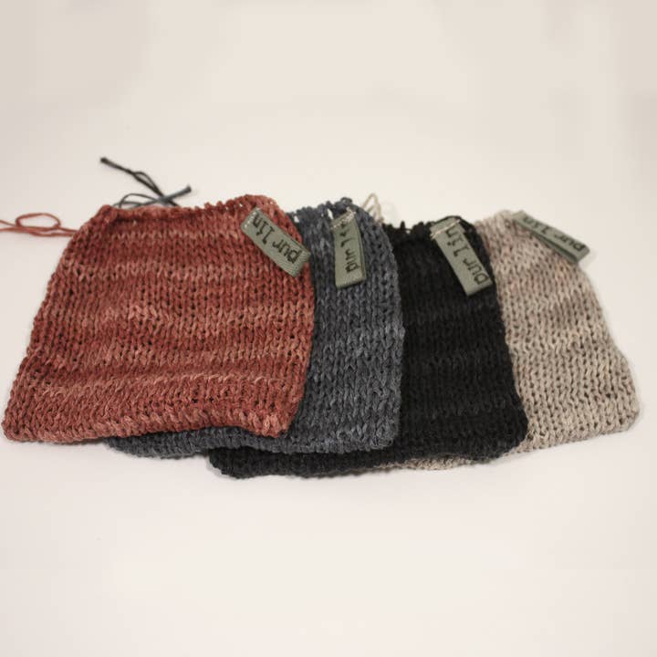 Linen foamer or bag for leftover soap for wholesale by Entre Olive et Lin