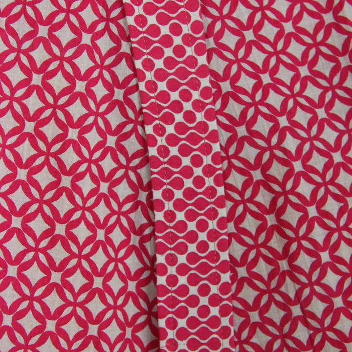 Les Belles Vagabondes - Wholesale Kimono - Dames - Natsunohi Fuchsia oranje kimono