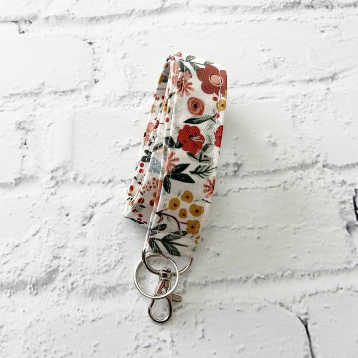 Lanyard, Handmade Fabric Keychain Lanyard for wholesale by Mangham Made