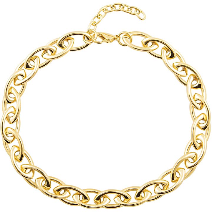 Sahira Jewelry Design - Wholesale Link & Chain Necklace - Frankie Link Necklace
