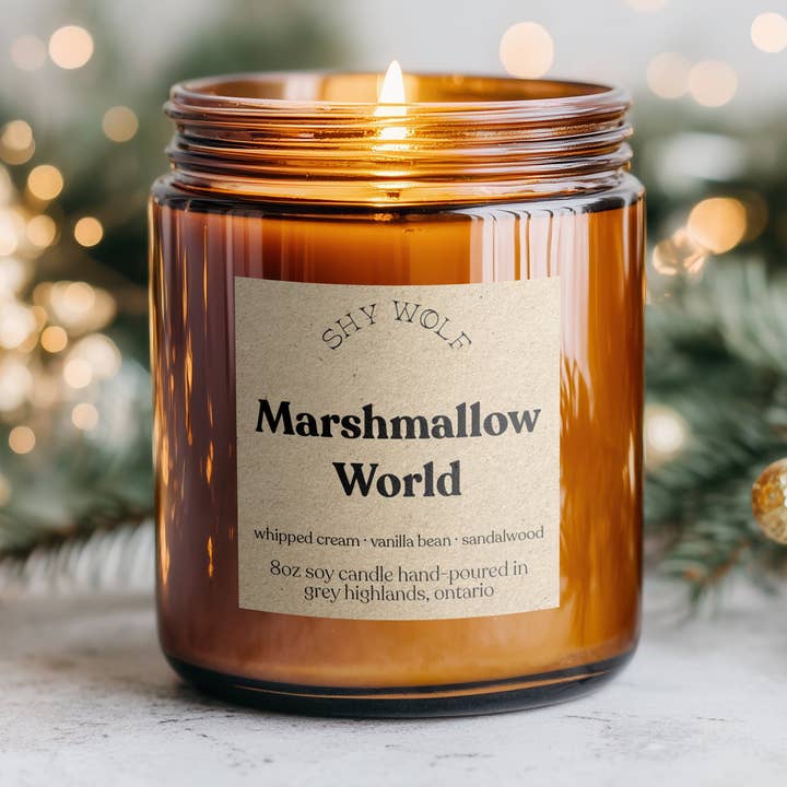 Shy Wolf Candles – wholesale Burkljus – Marshmallowvärld0