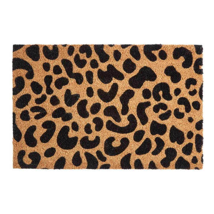 Leopard Print Doormat for wholesale by Interiors by Premier