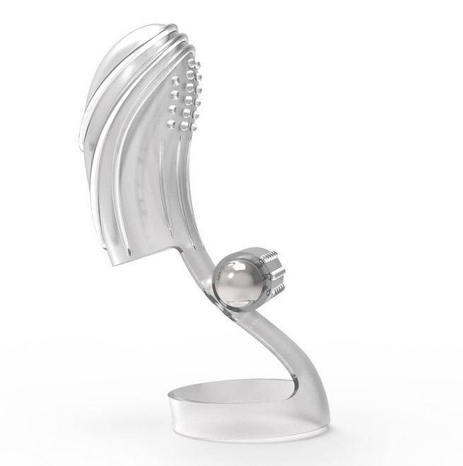 Claro Vibrador de dedo vestível para ponto G feminino - Brinquedo sexual adulto - Pedido mínimo 10 peças para venda a revendedores na Faire7