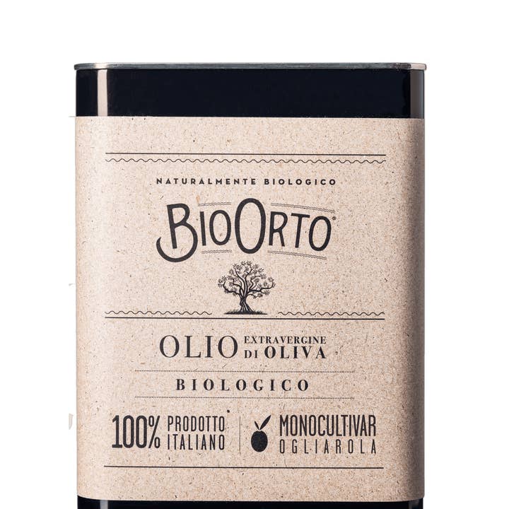 Bio Monokultivar EVO Öl aus Ogliarola - 1l für den Großhandel von Bio Orto Società Cooperativa Agricola