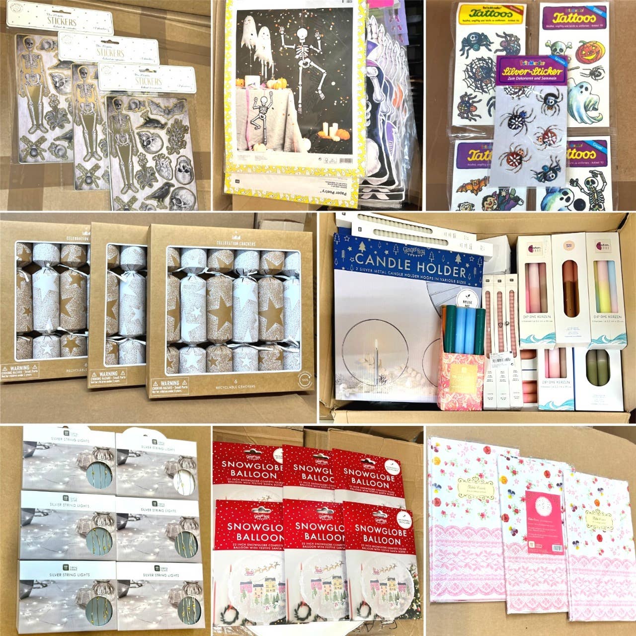 Salzmann Restwaren GmbH - Wholesale Party Favor - Party supplies and decorations, various themes, party accessories1