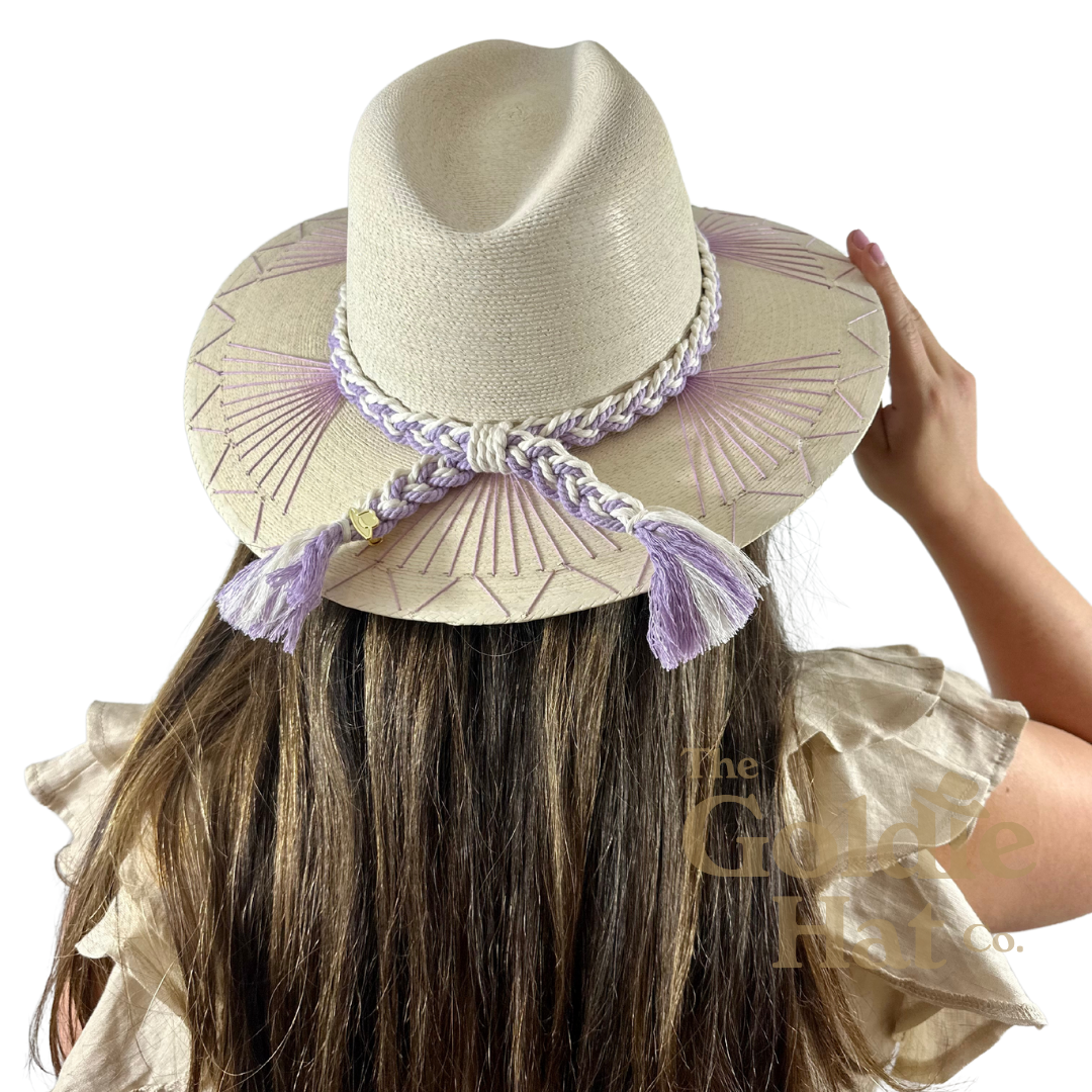 The Goldie Hat Co – Großhandel Fedora-Hut – Damen – Mallorca Violett4