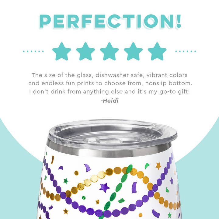 Swig Life - Wholesale Insulated Mug/Tumbler - Hey Mister! Stemless Wine Cup (14oz)3