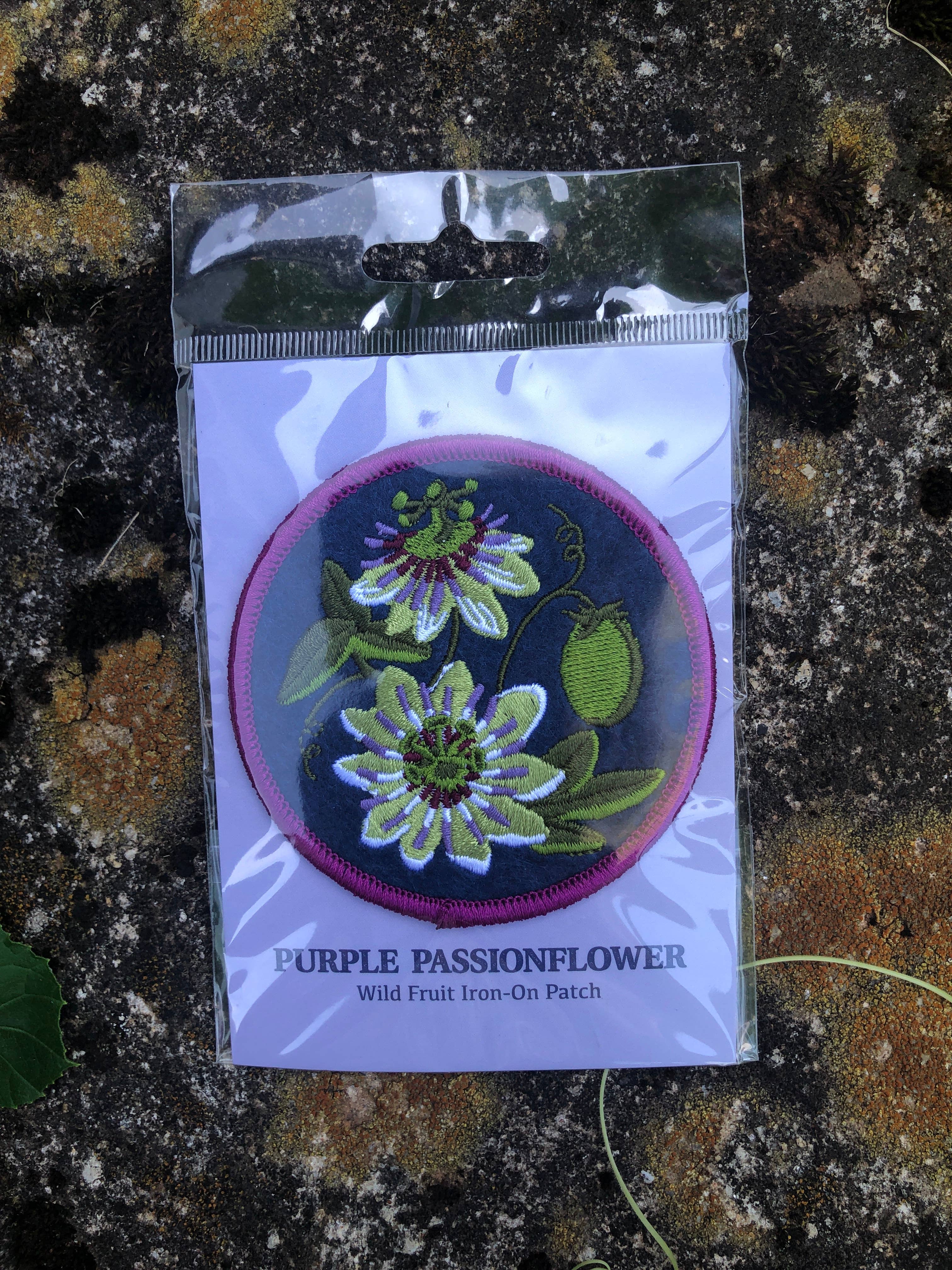 Solstice Handmade – Engroshandel Patch – Passionsblomstplet1