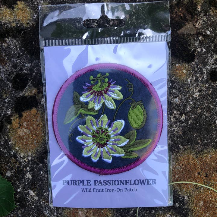 Solstice Handmade – Engroshandel Patch – Passionsblomstplet1