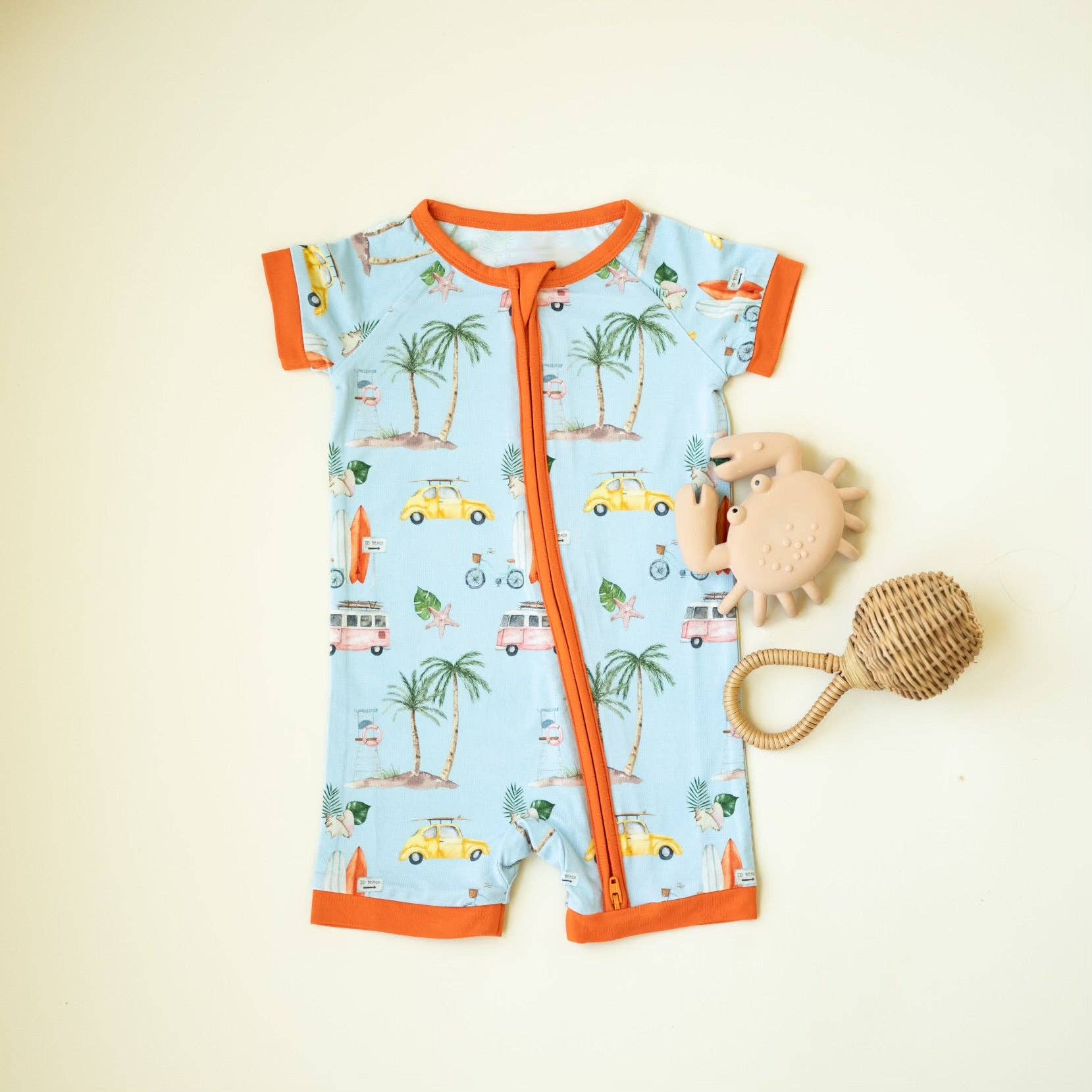 Riley & Rett - Vendita all'ingrosso Tutina - Neonati - Pantaloncini Surf & Sand5