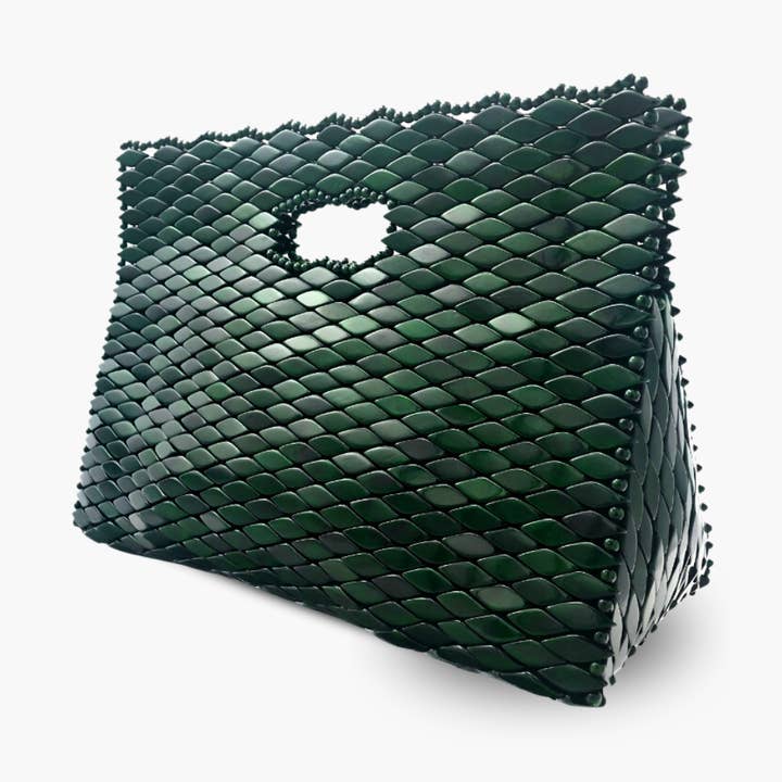 Palm Springs Handbag - Emerald Green for wholesale by SHANPAULO LLC