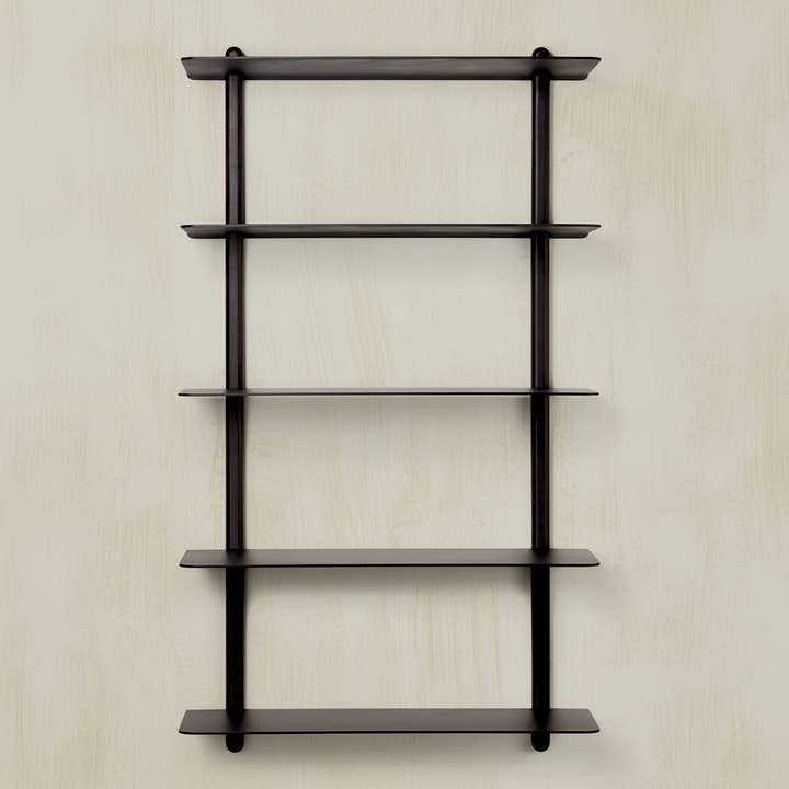 Studio Nordhaven - Wholesale Wall Mounted Shelf - NIVO Shelf Large E - black ash/black3