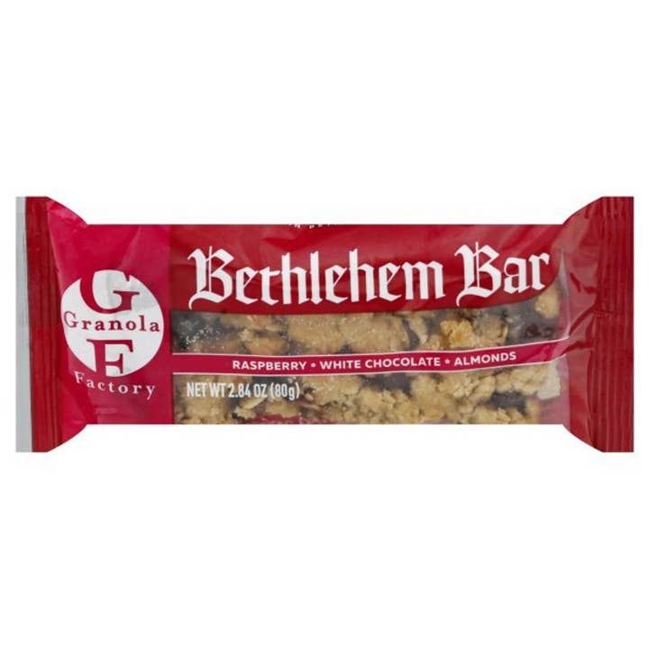 The Granola Factory - Wholesale Snack Bar - Mini Raspberry Bethlehem Bar