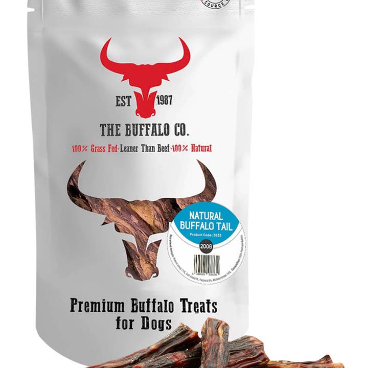 The Buffalo Co. – wholesale Pet treats – Dog – Buffalo Tail-Dog Treats-200g