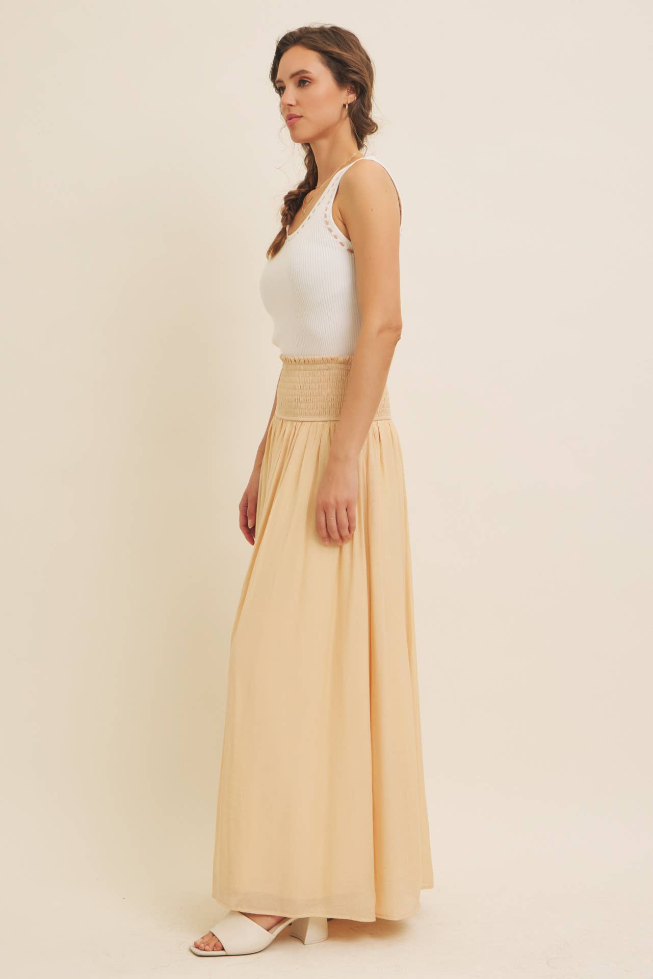 in february - Wholesale Knit Sweater - Women's - EVERYDAY SOFT CONTRAST STITCH LUXE SWEATER TANK16