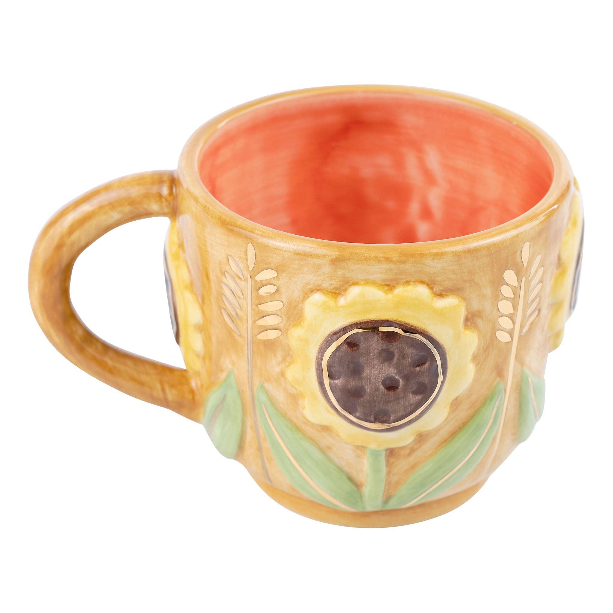 Glory Haus - Wholesale Coffee Mug - Sunflower and Wheat Mug  - Fall Decor1