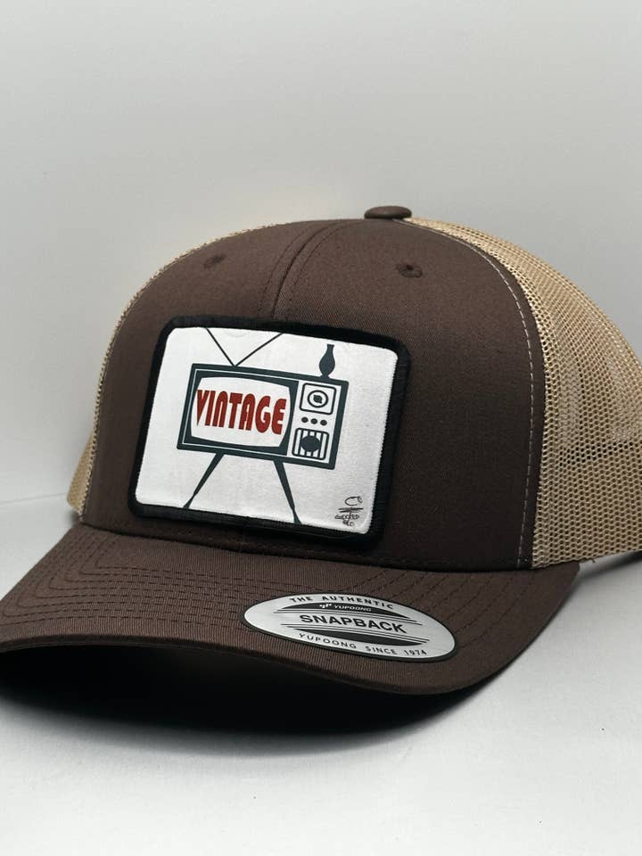 Vintage TV Hat (Multi Color Options) for wholesale by Crooked Halo