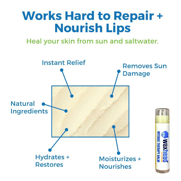 Vanilla Healing Lip Balm for wholesale by Waxhead Sun Defense