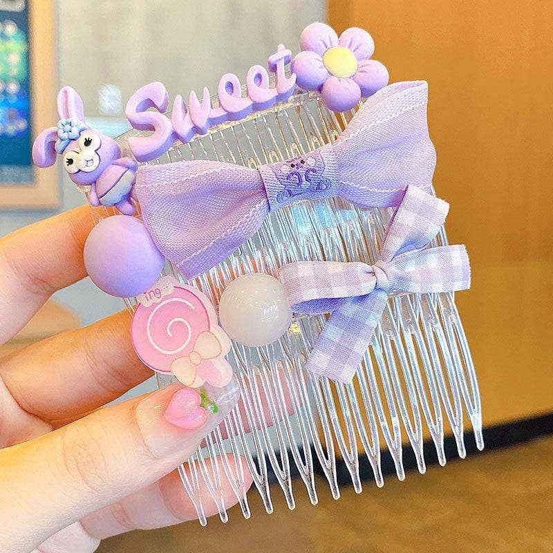 KiddieKickz - Wholesale Hair Clip - Kids - Children's Hairpin Comb Girl's Headdress 3pcs/set6