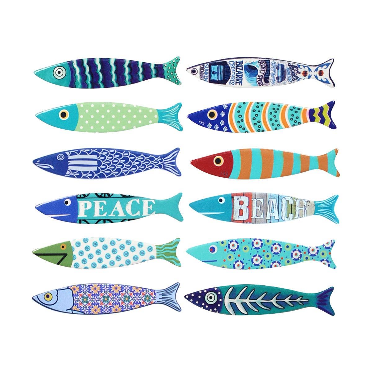 Signes Grimalt - Wholesale Magnet - Signes Grimalt - Magnetic Fish Set 12 U * 10570