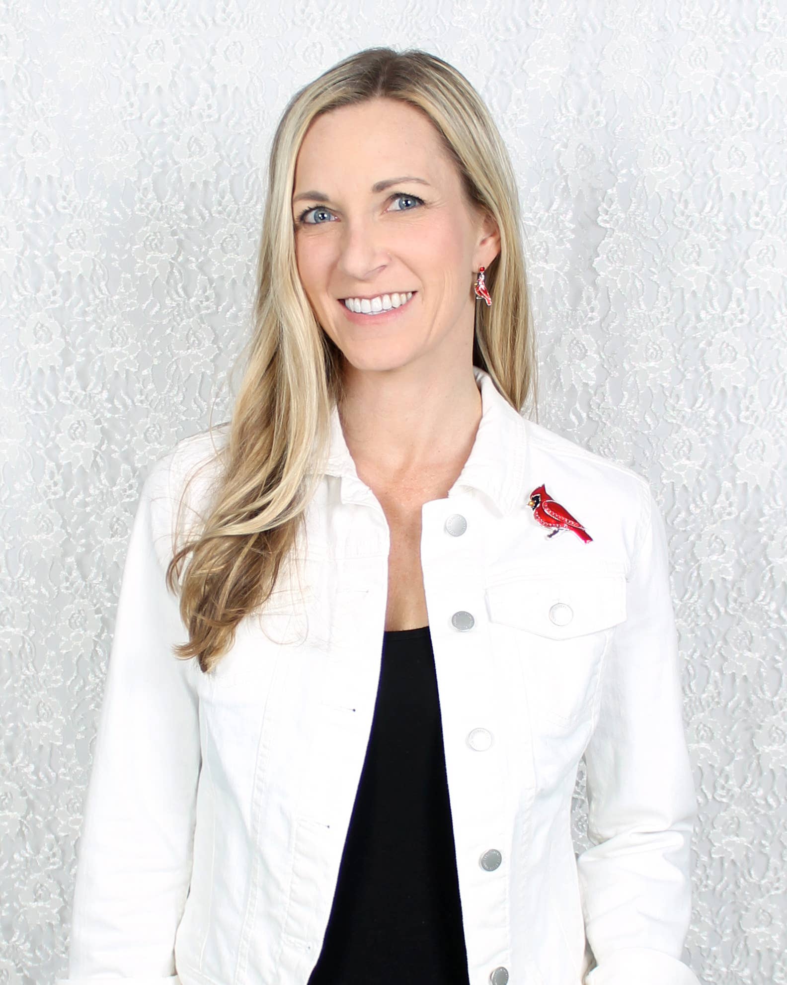 Seasons Jewelry - Wholesale Dangle Earrings - Cardinal Earrings2