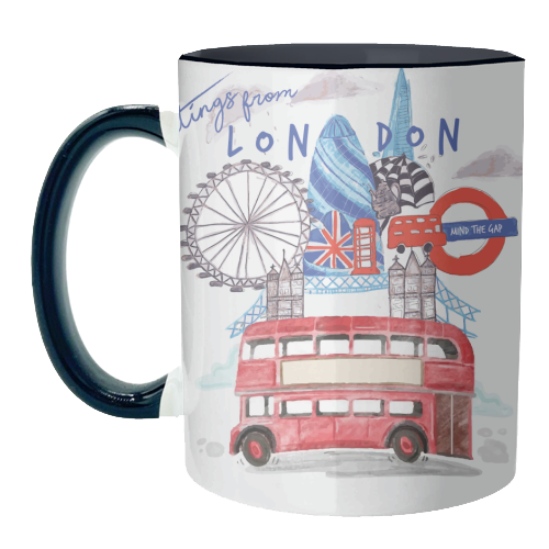 ART WOW - Vente Tasse à café - Mugs 'London Greetings'6