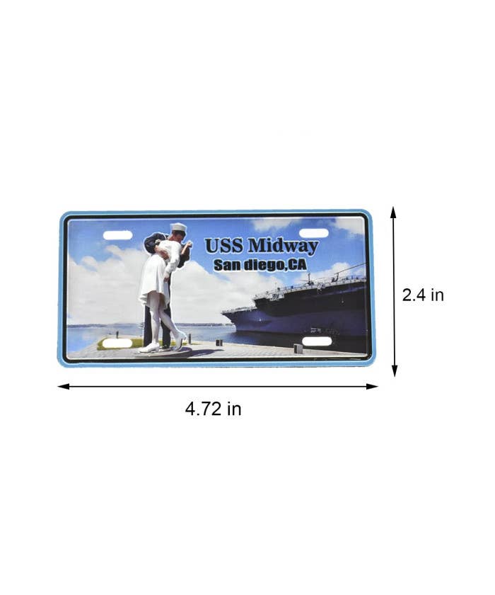 DK Hawaii - Wholesale Magnet - USS Midway San Diego Magnets2