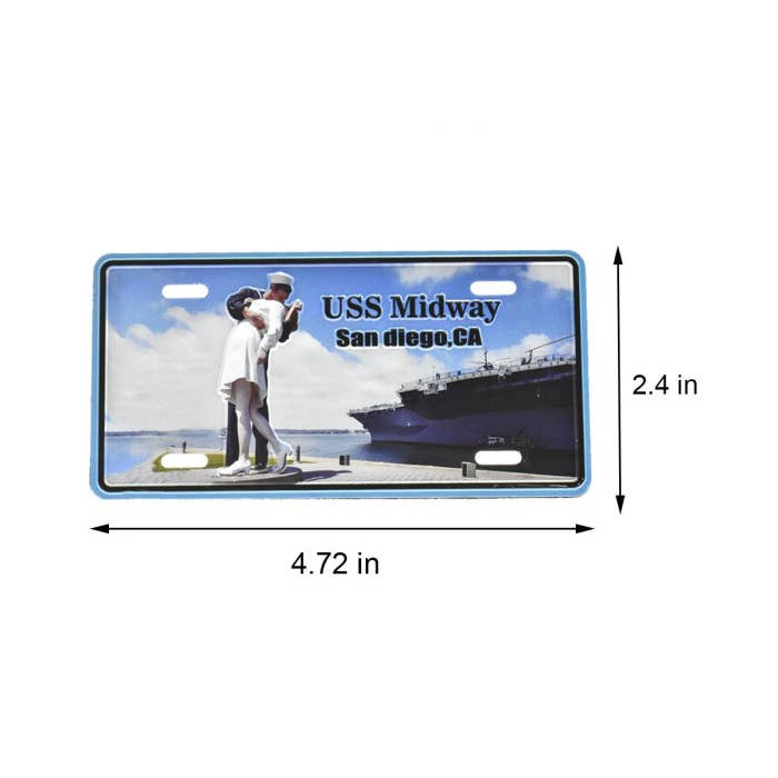 DK Hawaii - Wholesale Magnet - USS Midway San Diego Magnets2
