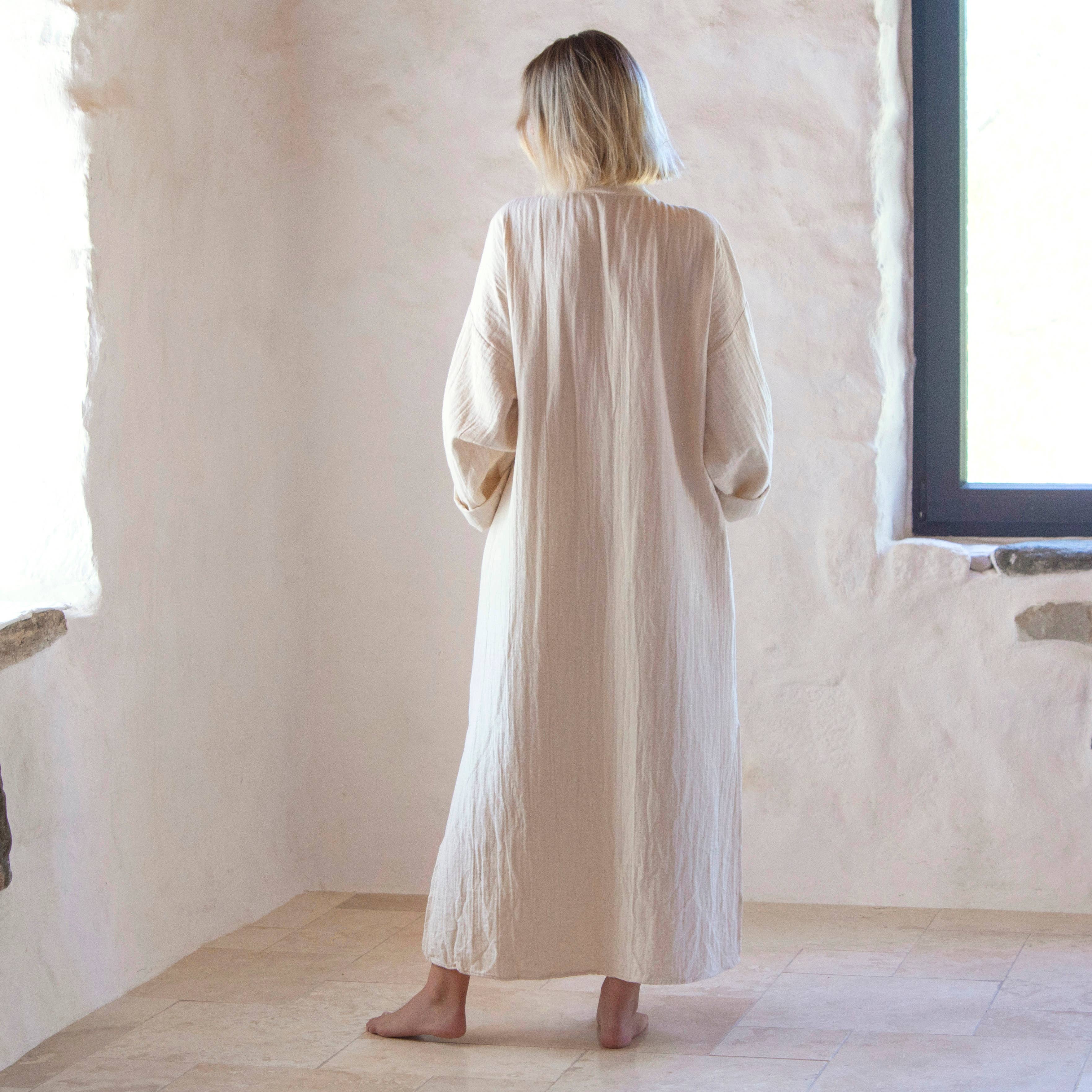 loom.ist - Wholesale Robe - Women's - Muslin double-layered cotton robe35