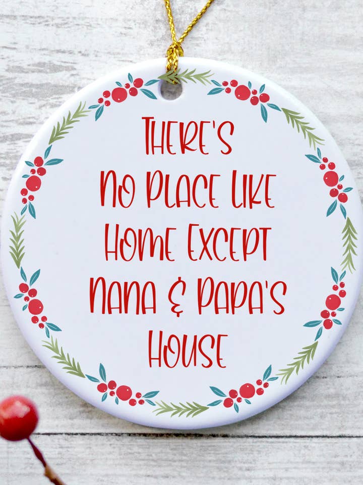 Nana and Papa Gifts, Nana and Papa Ornament, Christmas Gift for wholesale by It's So Perfect