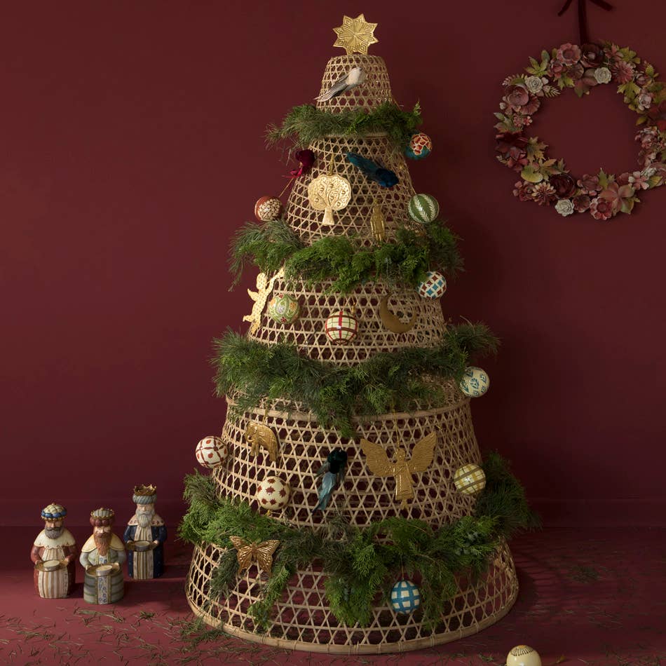 Mahe Homeware – Großhandel Verzierung – Baum-Ornament aus Messing mit Elefantenprägung3