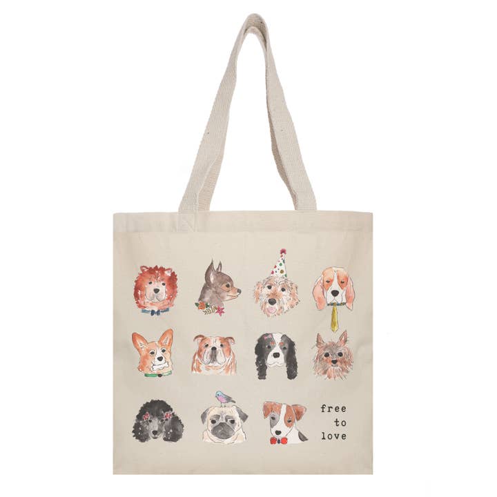 The Tote Project - Wholesale Tote Bag - Women's - Dog Lover Tote Bag
