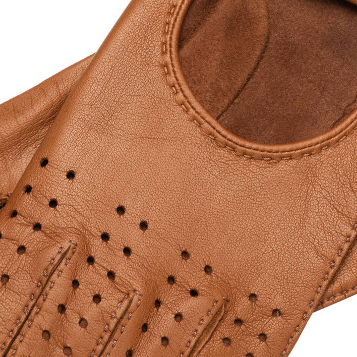 1861 Glove Manufactory - Wholesale Gloves - Women's - Monza Camel Driving Gloves