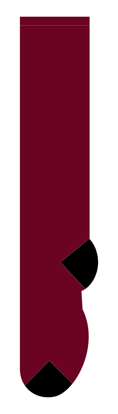 FOOZYS Fun Socks – wholesale Strumpor - Unisex – Burgandy kompressionsstrumpor0