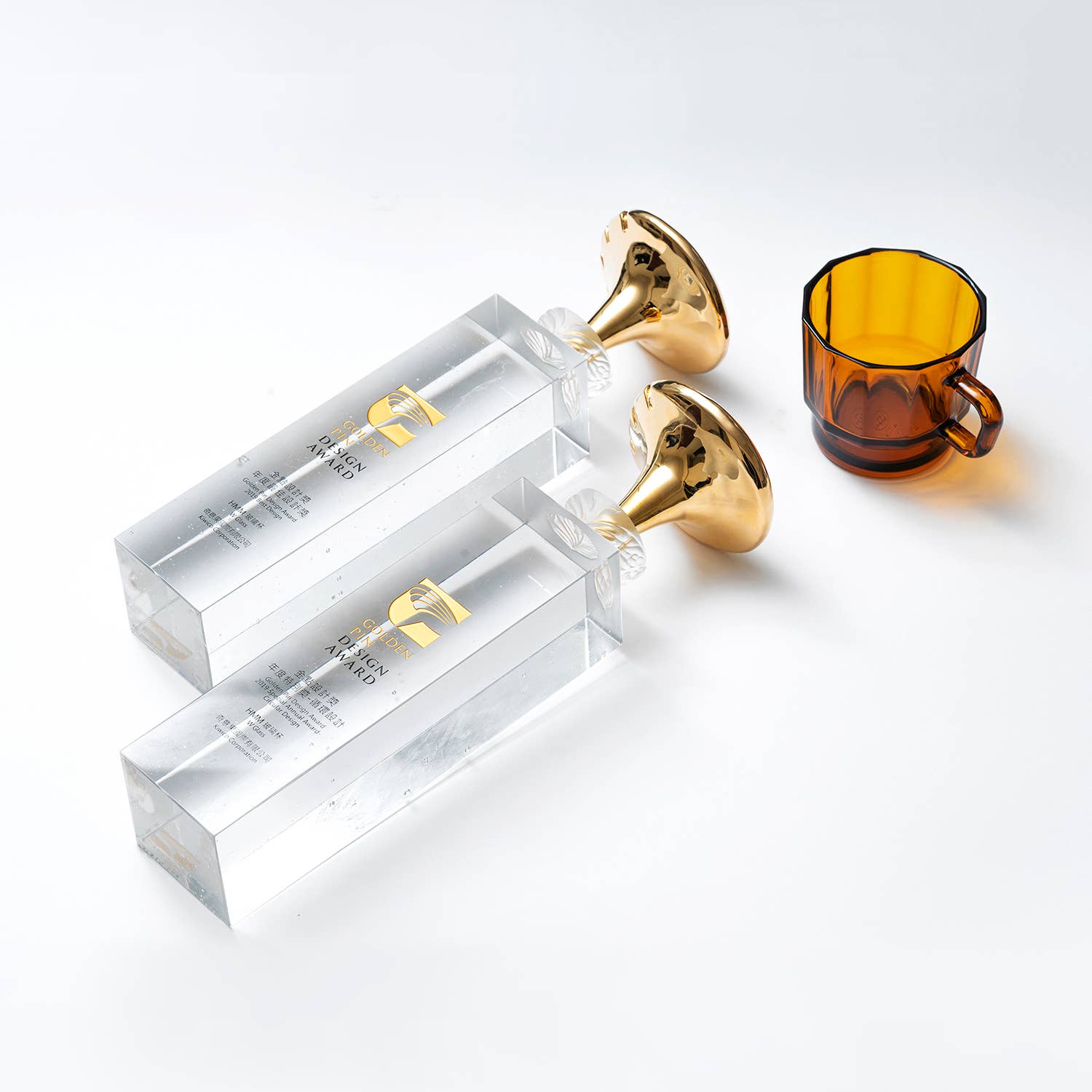 HMM - Wholesale Drinking Glass/Cup - W Glass Amber5