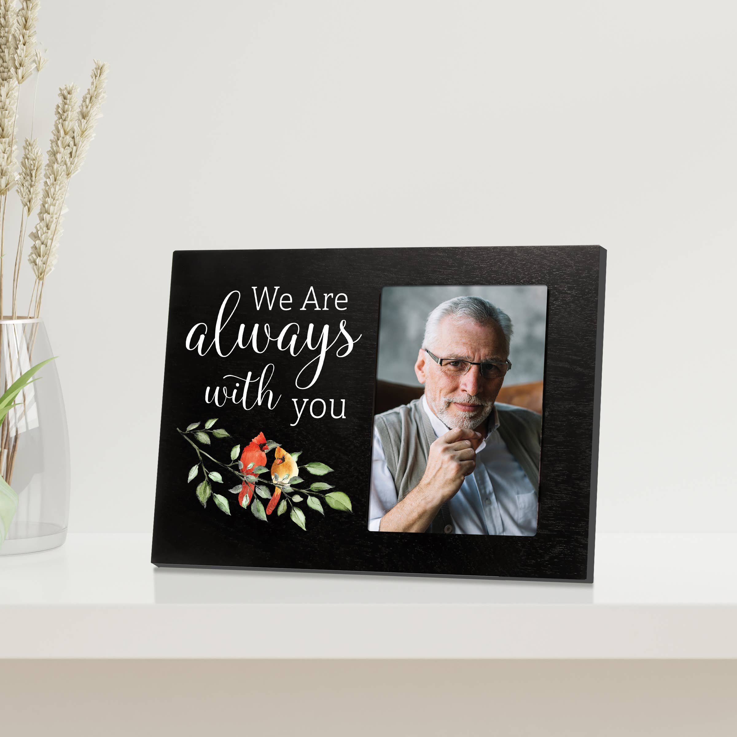 LifeSong Milestones - Wholesale Picture Frame - Cardinal We Are Always With You Sympathy Picture Frame 11