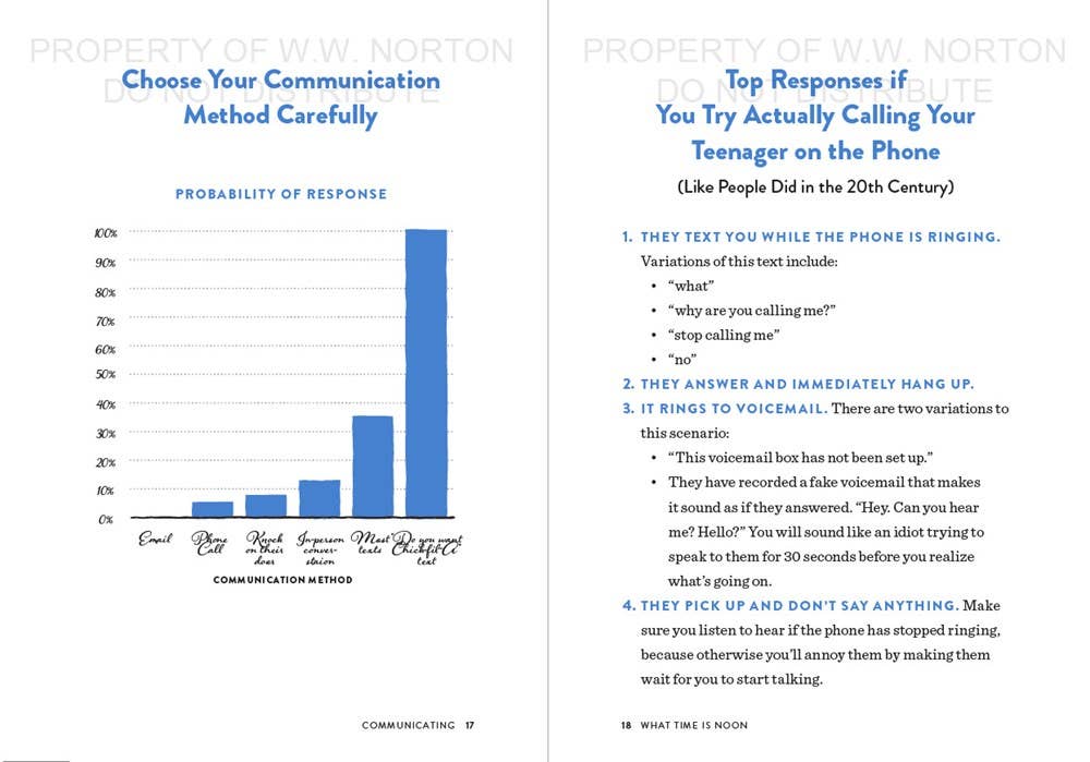 W. W. Norton - Wholesale Humor - What Time Is Noon?: Hilarious Texts, Ridiculous Feedback2