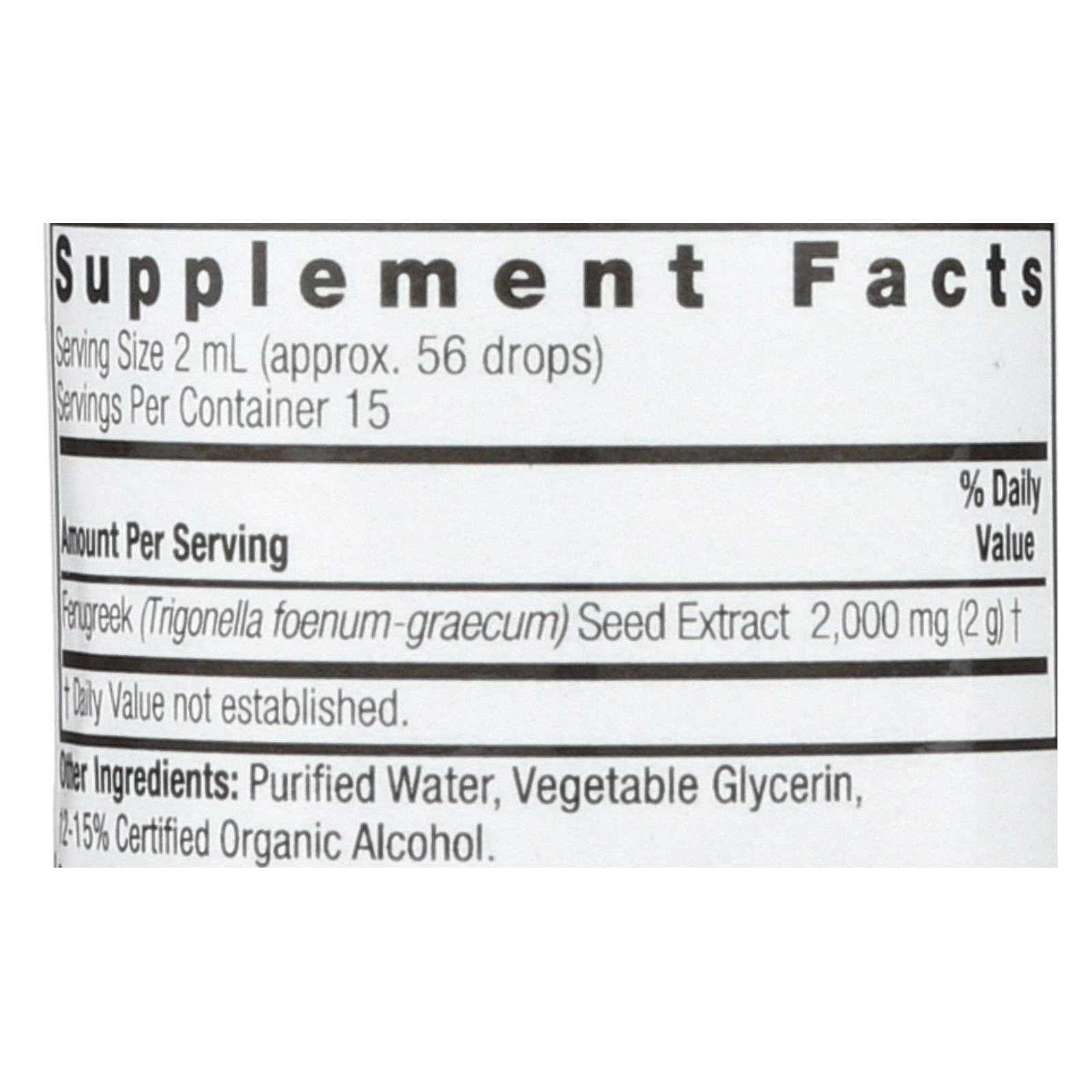 Everyday Supply Co - Wholesale Oral Supplement/Vitamin - Nature's Answer - Fenugreek Seed - 1 Oz1