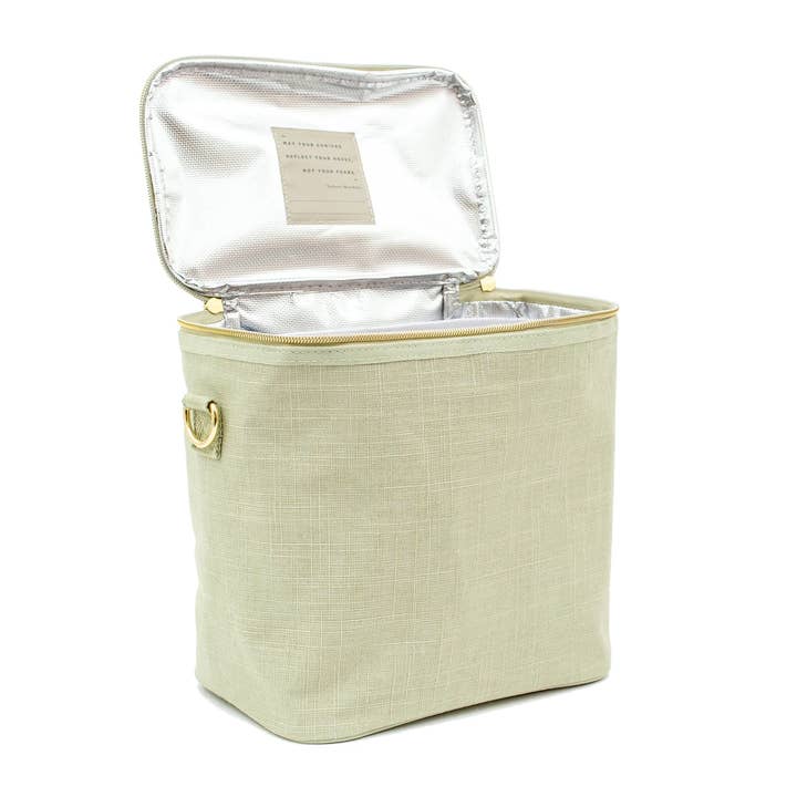 SoYoung - Wholesale Lunch Bag/Box - Sage Green Lunch Poche2
